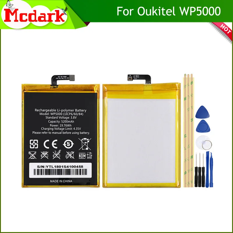 Wp5000 oukitel аккумулятор
