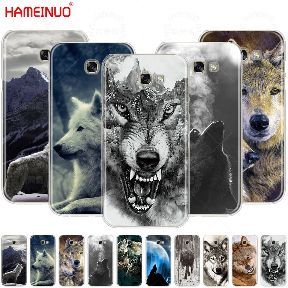 Wolf Animal Cell Phone Case Cover For Samsung Galaxy A3 A310 A5 A510 A7