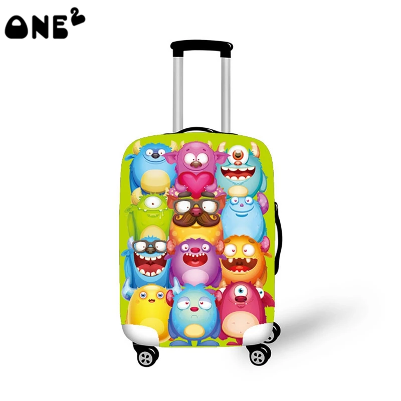 Buy ONE2 Fashion Emoji design printing Travel Luggage