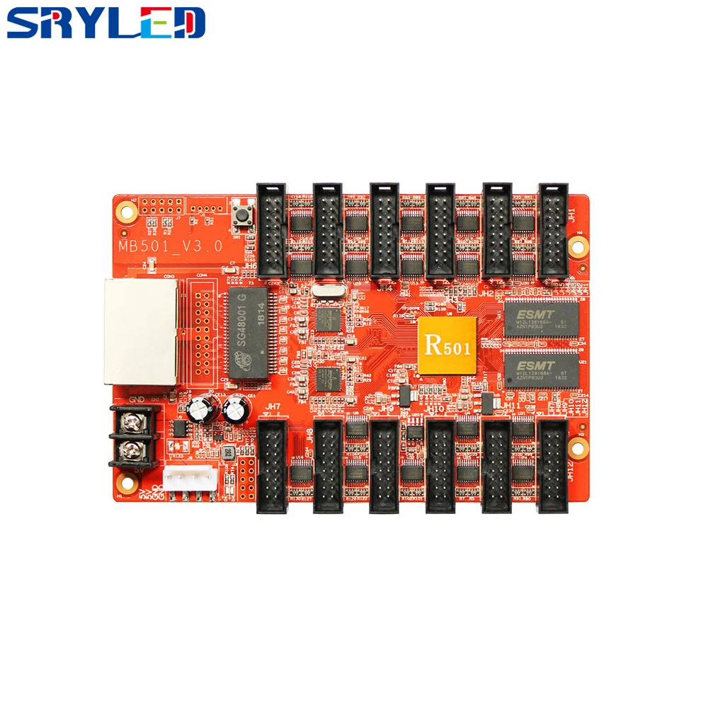 

Huidu R501 Full Color Receiving Card 12xHub75 Receiver