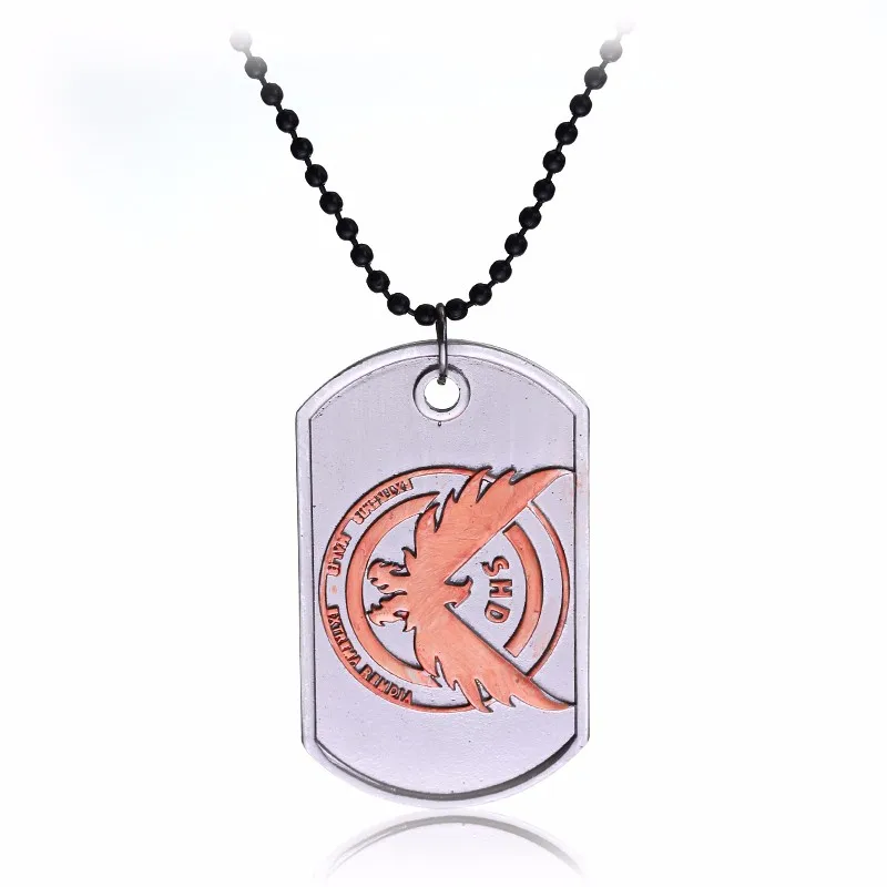 Latest Game Jewelry Tom Clancy's The Division Necklace Letter Logo Dog