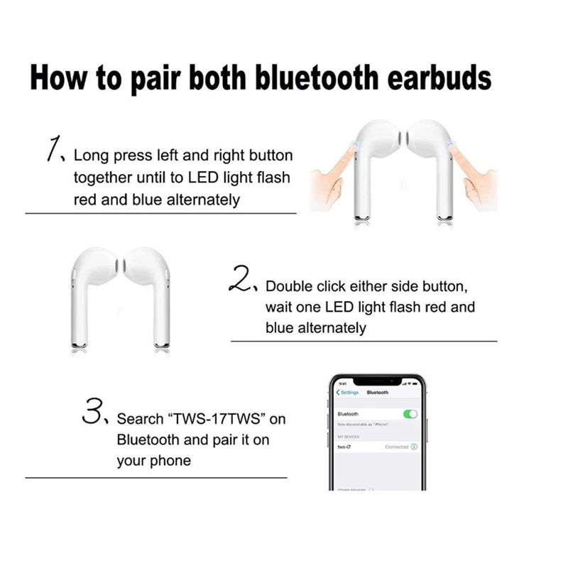 Беспроводные наушники Twins Bluetooth с зарядным боксом стереогарнитура Для Huawei Mate 20