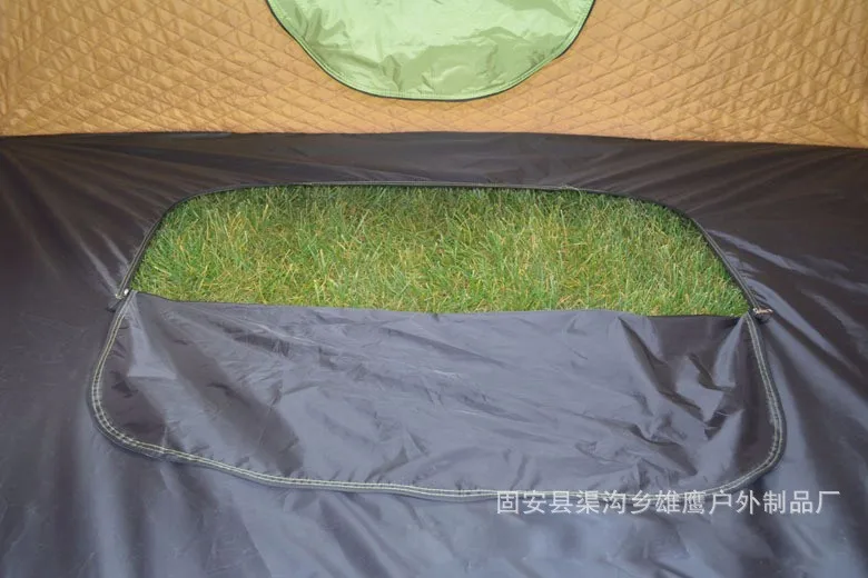 Автоматические палатки Eagle speed с открытым носком для 3-4 человек, палатка для подледной рыбалки, уличная палатка, сохраняющая тепло, хлопковая утолщенная палатка, Семейные палатки