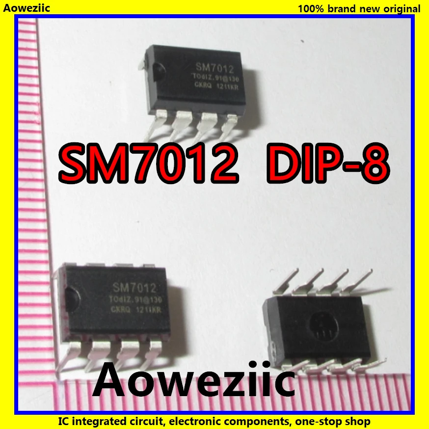 5 шт./лот SM7012 7012 DIP-8 AC/DC ШИМ выключатель питания чип продукт