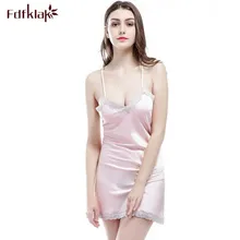 Fdfklak/женская одежда; коллекция года; пикантная пижама из искусственного шелка на бретельках; комплект из двух предметов; Семейный комплект; пижамы; женская одежда для сна; пижамы; Q377