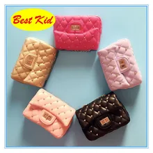 DHL! BestKid/стильные сумки на плечо с заклепками для маленьких девочек, сумка-мессенджер для малышей, кошелек, Детская сумка SMT070D