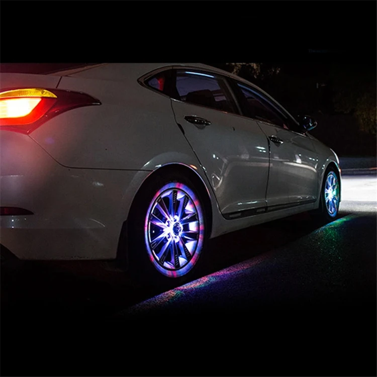 

4Pcs Solar LED Wheel Neon Light Decoration for BMW e46 e90 e39 f30 f10 e36 e60 x5 e53 f20 e34 Car-styling Accessories