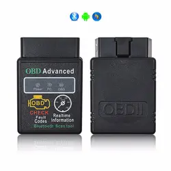 1 шт. автомобиля диагностический сканер ELM327 Bluetooth 2,0 Advanced OBD2 Авто Code Reader Scan инструмент для Android/Symbian для OBDII протоколы