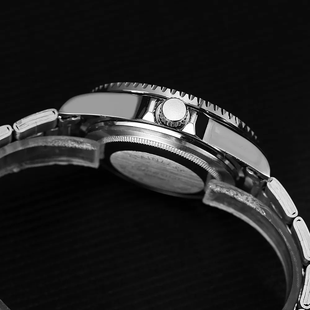 Мужские часы GONEWA Masculino Модные Военные из нержавеющей стали для свиданий