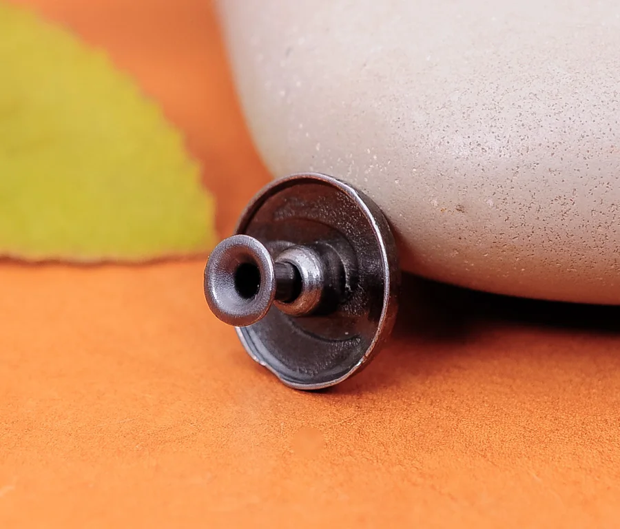 30X Special 19*19mm Punk Retro Ball Cross Rapid Rivet Stud Leathercraft Conchos
