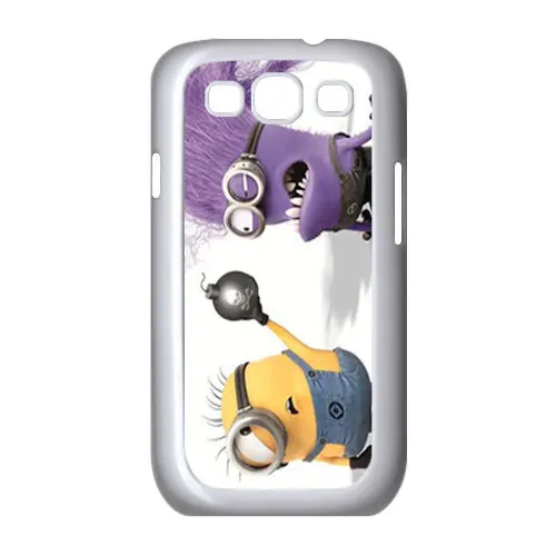 Despicable Me Minions Cute Bomb with Mutation Unique Samsung Galaxy S3 I9300 Durable Hard Plastic Case Cover Personalized DIY |