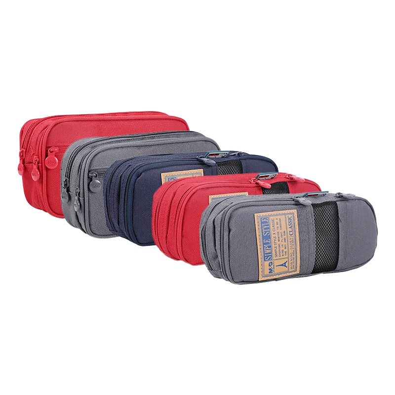 

M&G large capacity Oxford Multifunctional Pencil Bag Durable Pencil Case Multi-Layer children student school Storage pouch