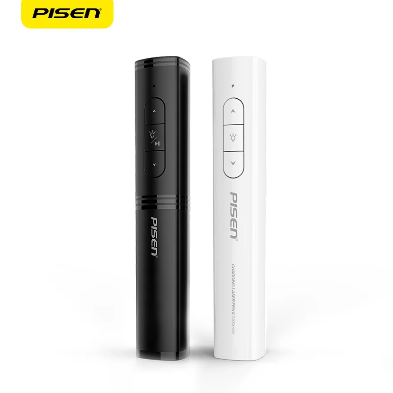 bilder für PISEN Mini Energienbank Tragbare Wireless Presenter USB 2.4 GHz Wiederaufladbare Rot Laserpointer 2500 mAh Ladegerät Katzenspielzeug bilder für PISEN Mini Energienbank Tragbare Wireless Presenter USB 2.4 GHz Wiederaufladbare Rot Laserpointer 2500 mAh Ladegerät Katzenspielzeug