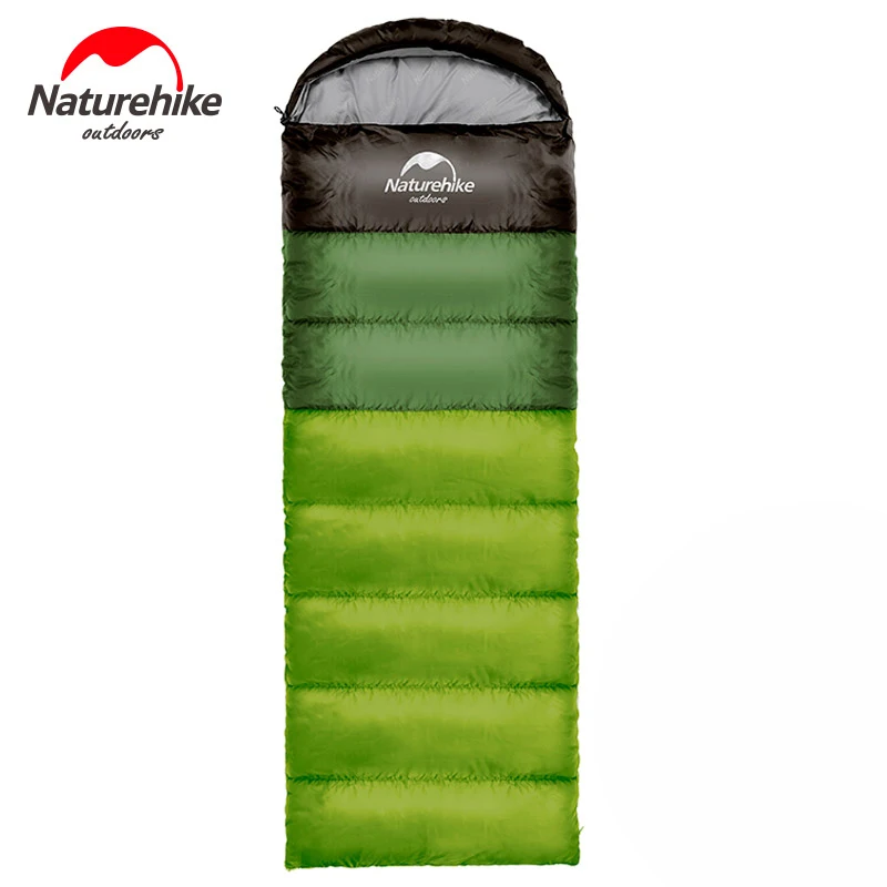 Naturehike Outdoor camping adult Sleeping bag waterproof keep warm thre seasons spring summer sleeping bag for Camping Travel
