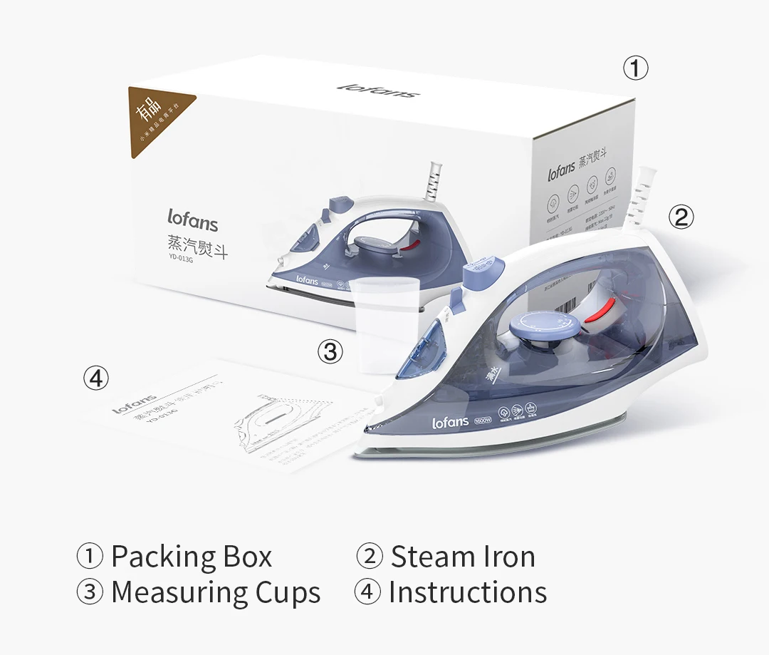 утюг xiaomi lofans electric steam фото 104