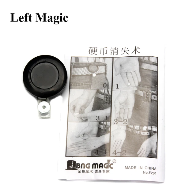 Money Coin Disappear Device Tools Trick magic tricks vanishing illusion 1pcs/lot magician juegos de magia Fun Toys E3040 4