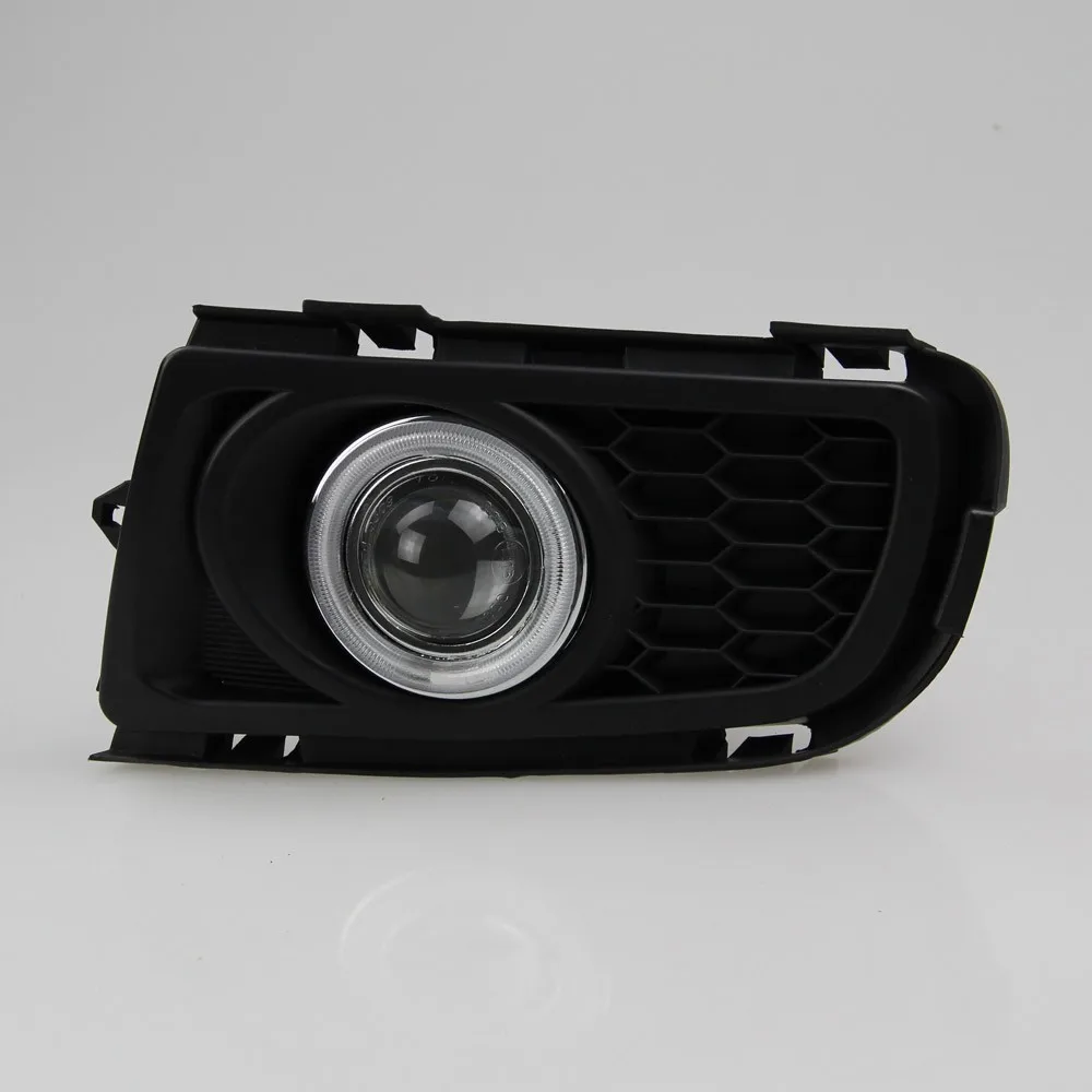 eOsuns CCFL ангел глаз LED дневного света DRL + галогеновые Противотуманные фары + объектив проектора для Mazda 6 M6 в 2005-10 eOsuns CCFL ангел глаз LED дневного света DRL + галогеновые Противотуманные фары + объектив проектора для Mazda 6 M6 в 2005-10