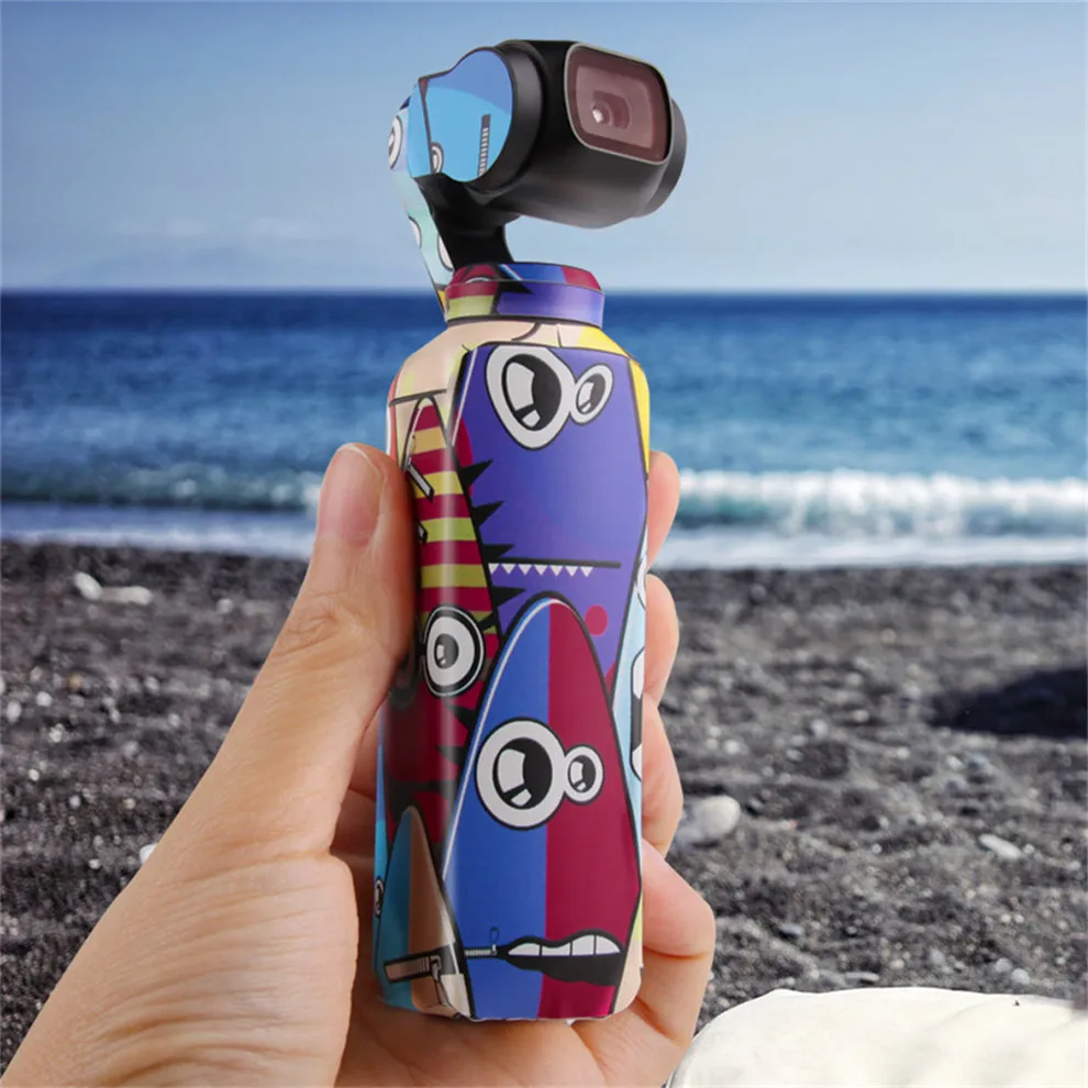 Waterproof Stickers For DJI OSMO Pocket Handheld Gimbal ColorfulCamouflage Decals 3M Scotchcal Film Skin Stickers Accessories-3