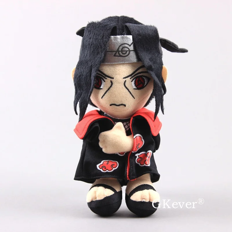 Anime Naruto Plush Toys Cool Gaara Hatake Kakashi Uchiha Itachi Sasuke Soft Stuffed Dolls 8"20cm