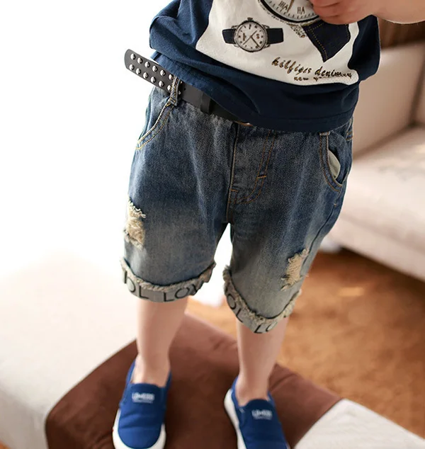 [Bosudhsou] yyy 50 Summer Children Shorts Causal Blue Color Baby Boy