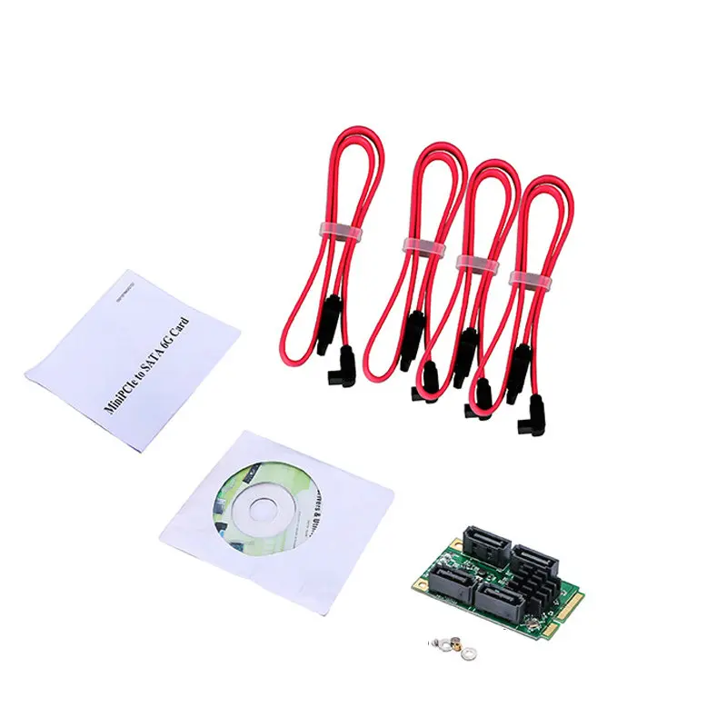 MINI PCIE TO 4 SATA-4
