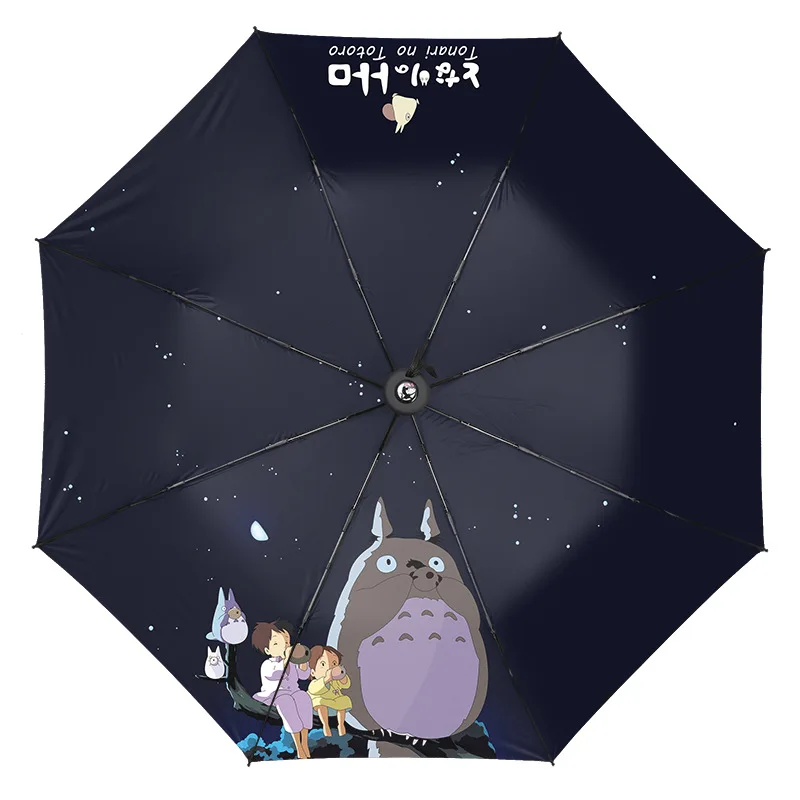 Neighbor Totoro Umbrella | Anime Umbrella Hayao Miyazaki - Howl's Umbrella - Aliexpress