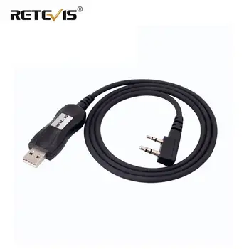 

Retevis PC28 FTDI Chip USB Programming Cable For Retevis RT21 RT22 RT24 H777 RT7 For Kenwood Baofeng UV-5R For TYT Two Way Radio