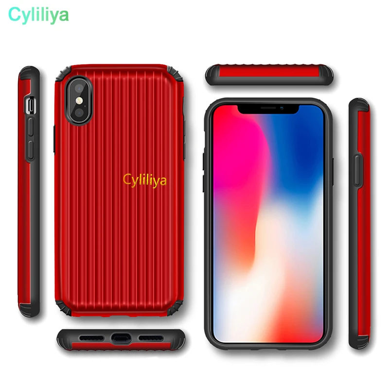 1000 шт. гибридный Чехол-броня Чемодан для S10 S9 S8 Note 9 Iphone X XS MAX XR 8 7 6 S Plus