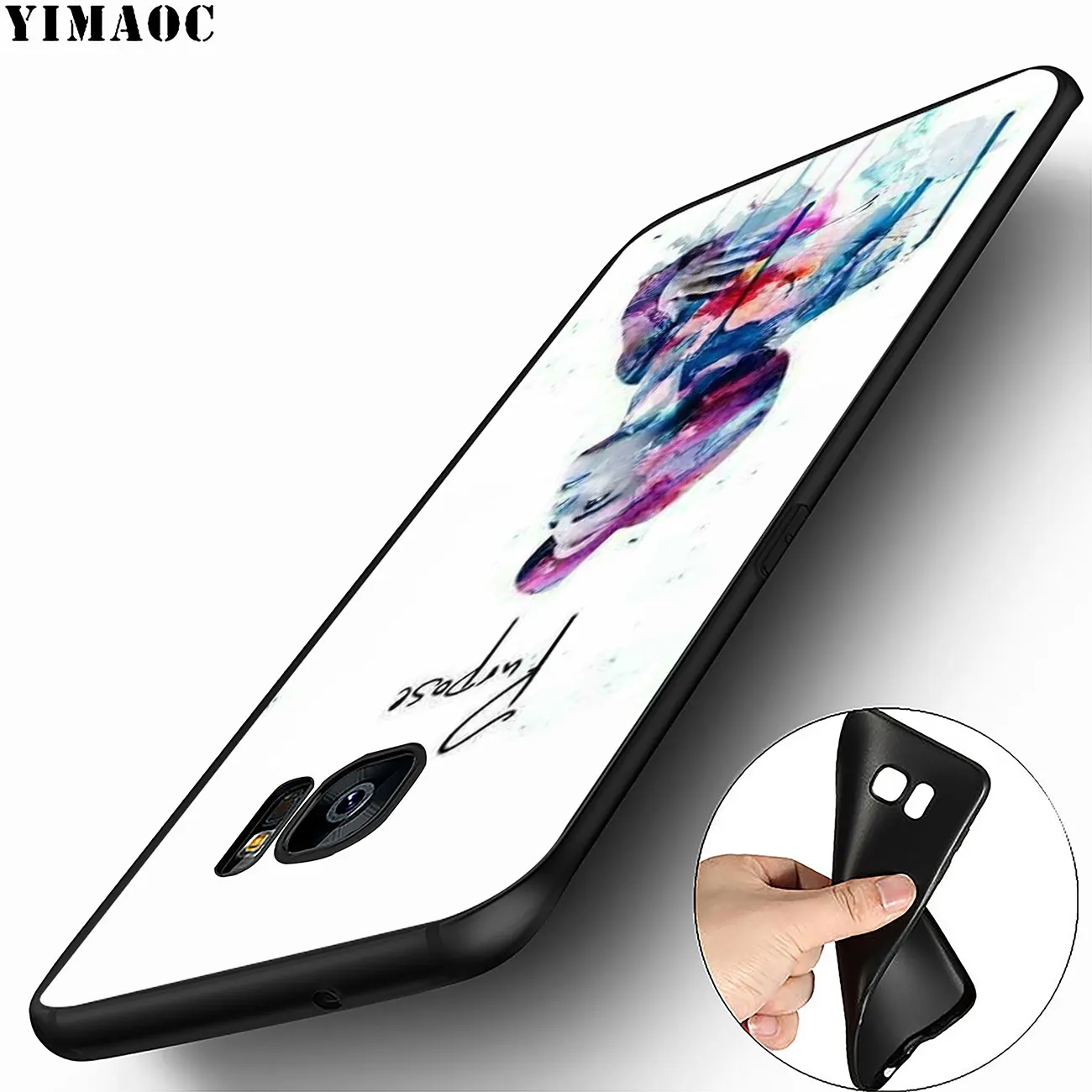 YIMAOC Джастин Бибер Мягкий силиконовый чехол для телефона Samsung Galaxy A6 A9 A8 A7 2018 A3 A5 2016