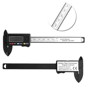 

LCD Electronic Digital Vernier Caliper Gauge 100mm 4 inch Measure Micrometer New