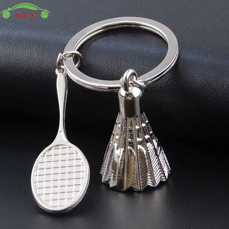 

Car Keychain Auto Motorcycle Metal Badminton Key Chain Bag Pendant for Lada Mazda Volvo Skoda Fiat Opel ISUZU Nissan BMW Keyring