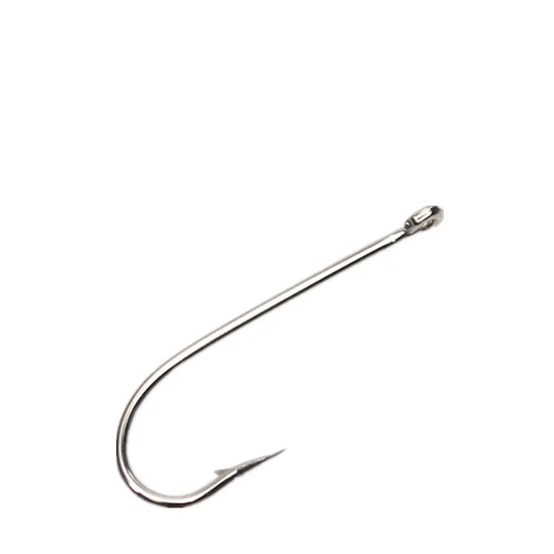 

1PCS High Carbon Steel Barbed Fish Hook Baitholder Fishing Hooks Worm Pond Fish Bait Holder Size 16.5mm