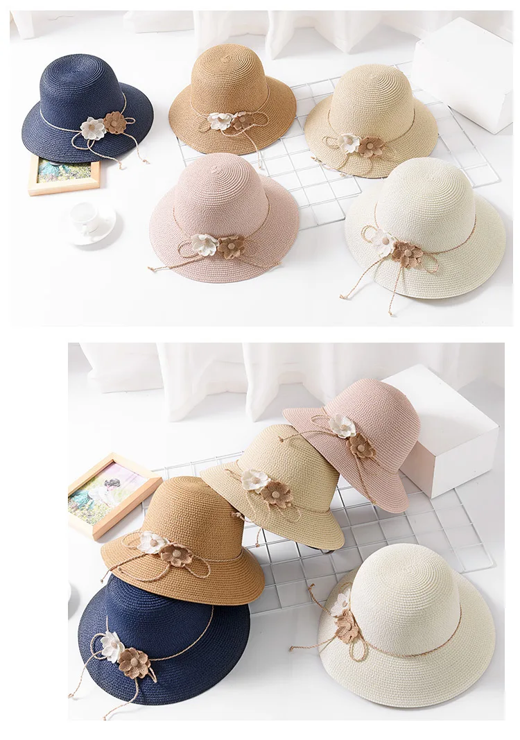 Женские солнцезащитные шапки новая Соломенная женская Летняя шляпка для путешествий Защита от Солнца шляпа от солнца купольная Складная Праздничная пляжная шляпа козырек шапки складные