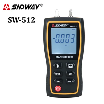 

Digital Manometer Air Pressure gauge 11 Unit Vacuum Pressure Gauges differential natural gas pressure gauge meter measurement