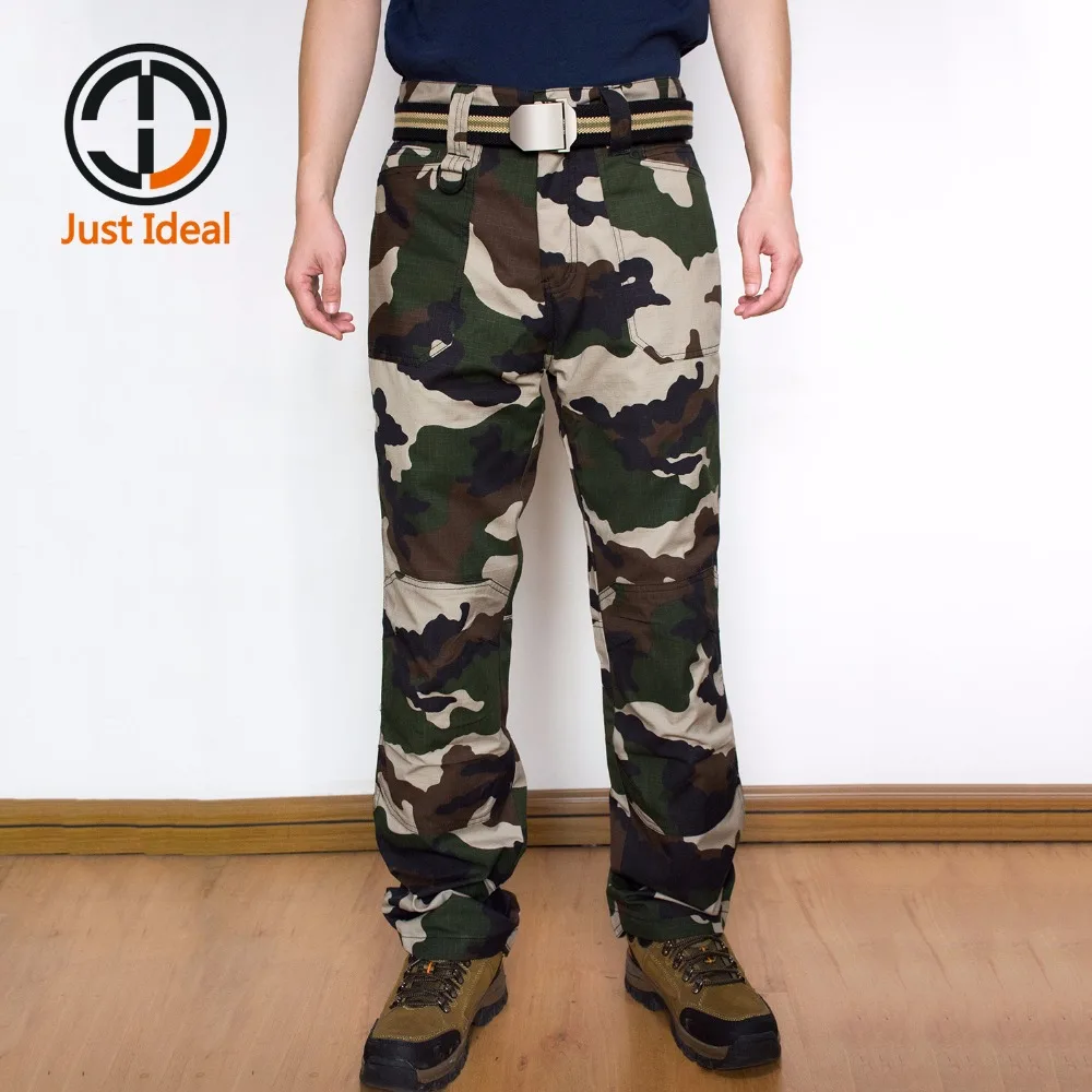 New Arrival Men Military Tactical Pants Camouflage Rip Stop Army Style