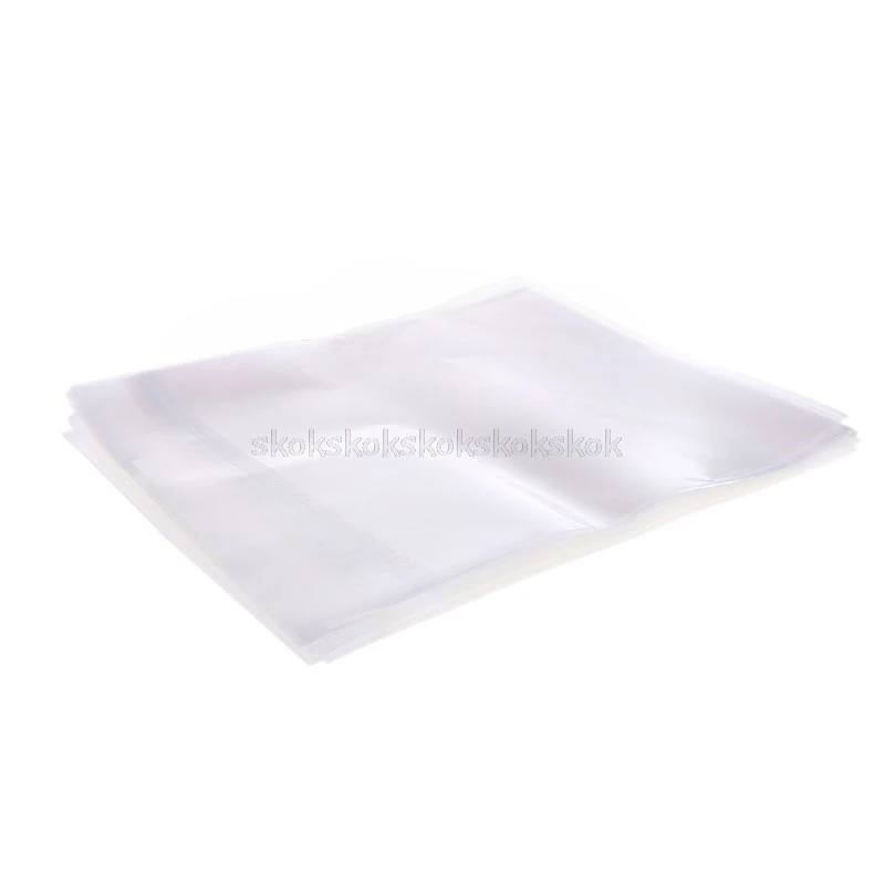 

50 Resealable 4 Mil Plastic Vinyl Record Outer Sleeves For 12'' LP GATEFOLD 2LP D04 dropship