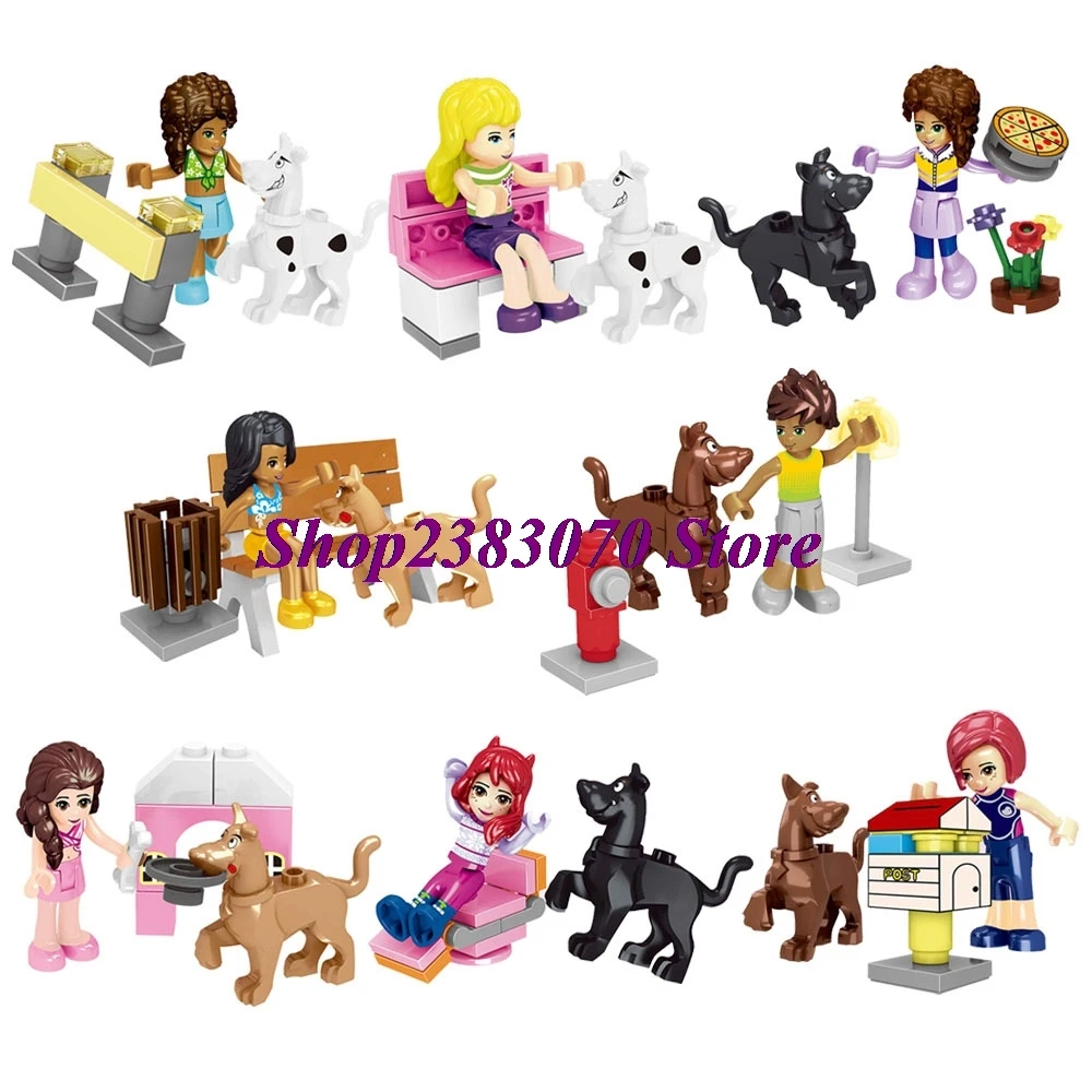 

Legoing Friends for Girl Beautiful Girls Figures Compatible Legoings Friend Doll Building Blocks Baby Kids Toys for Children DIY