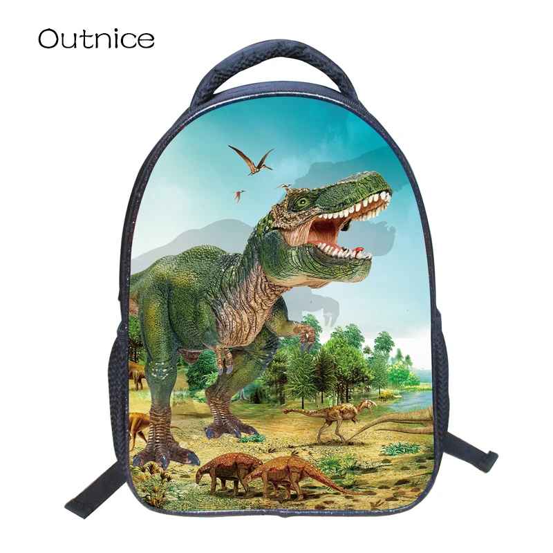 Outnice Hd キャラクター恐竜アニメ漫画ボーイズ子供バッグ 3d 印刷小学生 1 3 小学校バックパック Grade School Backpacks Children Schoolgrade School Aliexpress