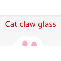 Милая кошачья лапа Paw стекло лепесток цветка прозрачный кофе