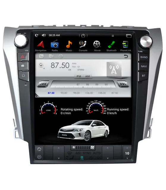 2015 Toyota Camry Speaker Size