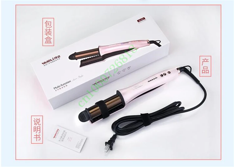 32 мм 2 Цвет доступны Электрический бигуди для волос Интеллектуальный 220 В Керамика выпрямитель для волос, щипцы для завивки волос для
