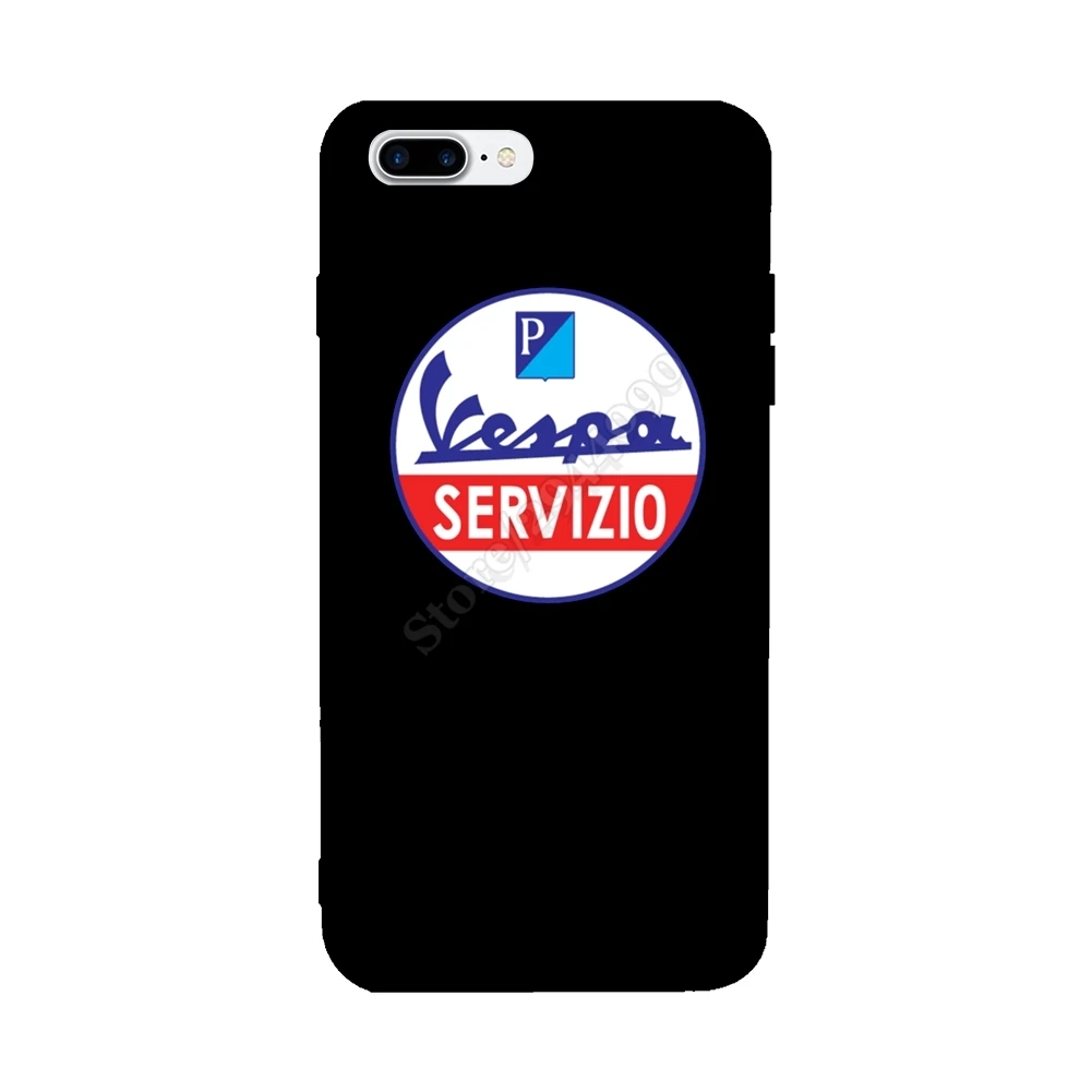 Персонализированные Vespa логотип для Iphone 6 S 7 8 Plus Чехлы хороший Защитные чехлы х