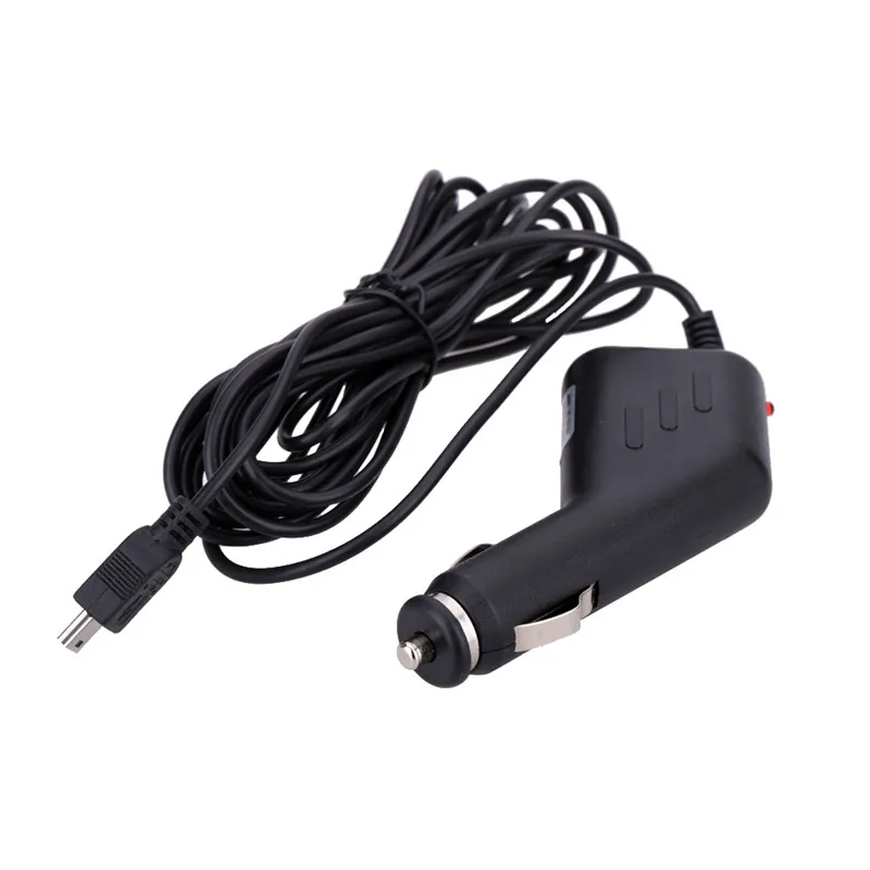 

Newest DC 12V 5V Battery Mini USB Universal Battery Charger Power Charging Adapter GPS Car Charger Black Carregador De Carro