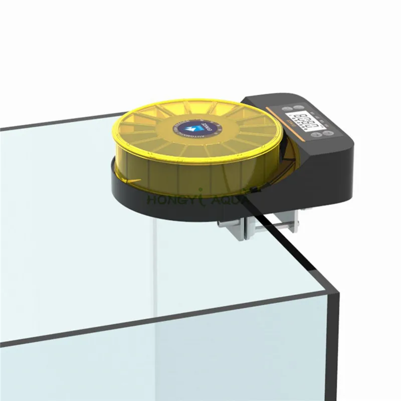 

Automatic fish feeder Fish tank Precise feeder Multi-growth Wide application Plastic Electronic Timer Aquarium supplies 200ml