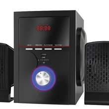 2,1 bluetooth Сабвуфер Музыка Фильмы Мультимедиа ПК игровые системы AUX USB 2,1 звуковая коробка бас динамик s беспроводной динамик