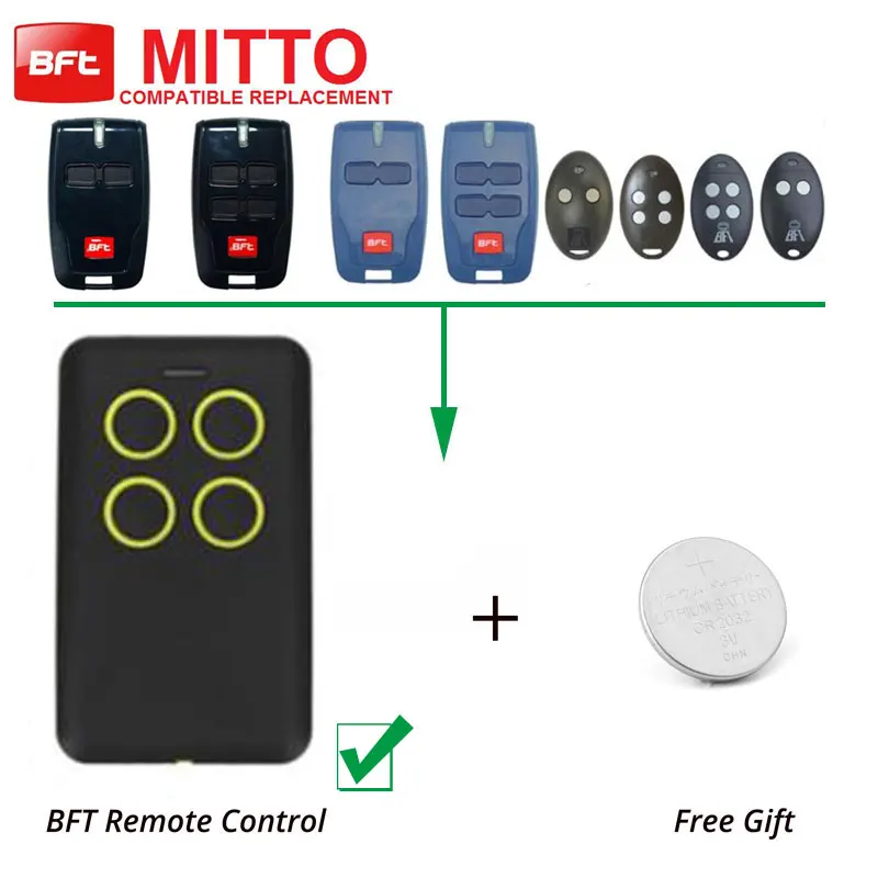 4 Button Remote Duplicator New BFT MITTO 2/4 Garage Door Hand Remote Control 4 Button Remote Duplicator New BFT MITTO 2/4 Garage Door Hand Remote Control
