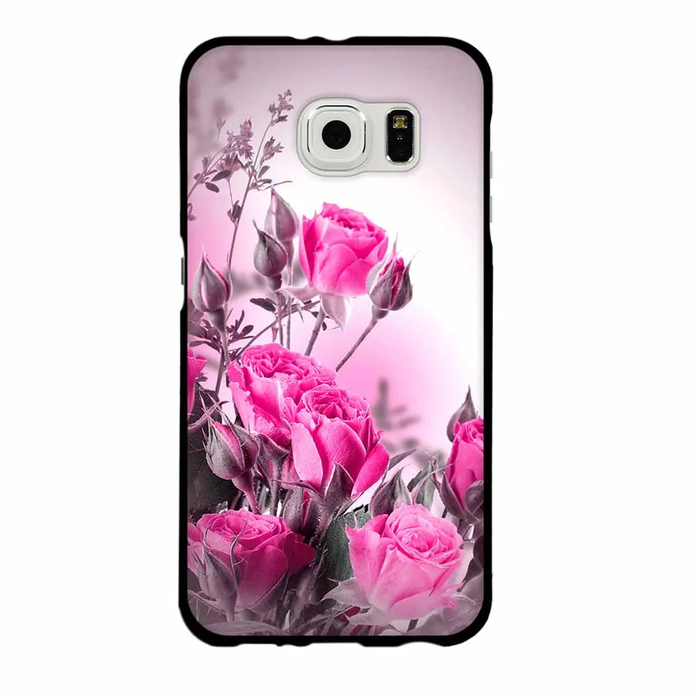 Чехол для Samsung S6 S7 S8 мягкий силиконовый чехол с 3d рисунком милого кота Galaxy S 6 7 8