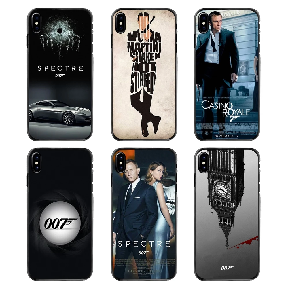 Жесткий телефон чехол для Huawei P7 P8 P9 P10 Lite плюс 2017 2016 Honor 5C 6 4X 5X Коврики 8 7 9 Джеймс BOND