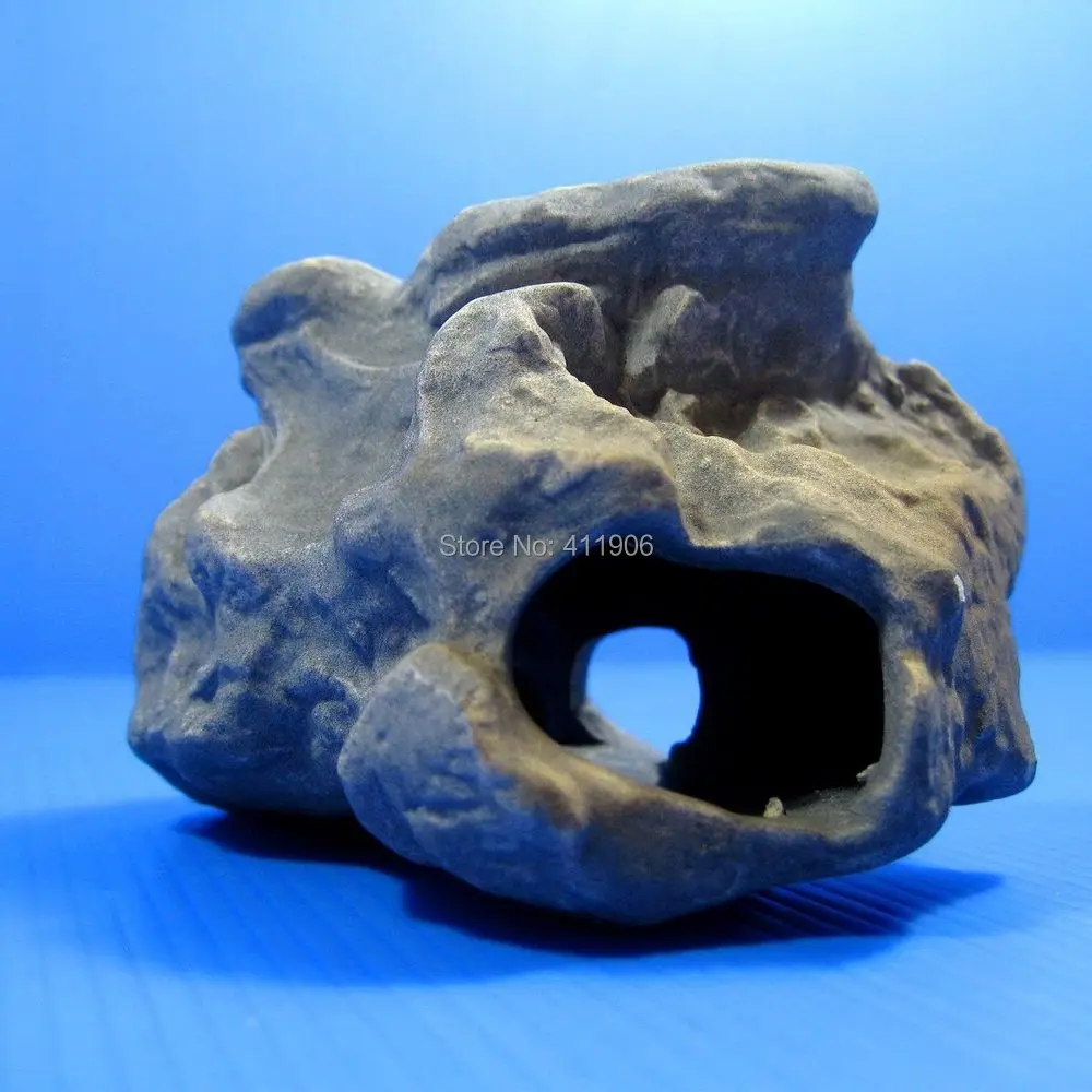 

Hotsale MF Aquarium Ornament Decoration Fish Tank Cichlid Stone Shrimp Breeding free shipping