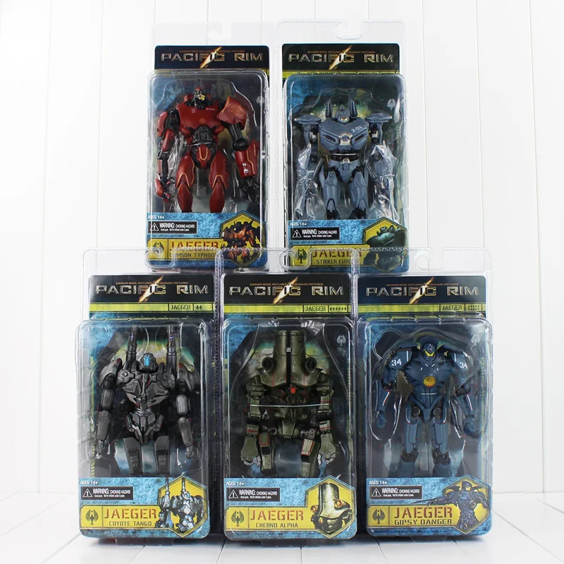 

NECA Pacific Rim Action Figure Crimson Typhoon Gipsy Danger Coyote Tango Cherno Alpha Striker Eureka Jaegers Robot Model Doll